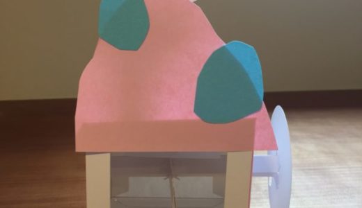 今日はカラクリを作りました。